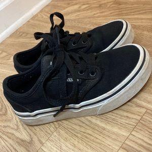 Little Boys Vans Size 12